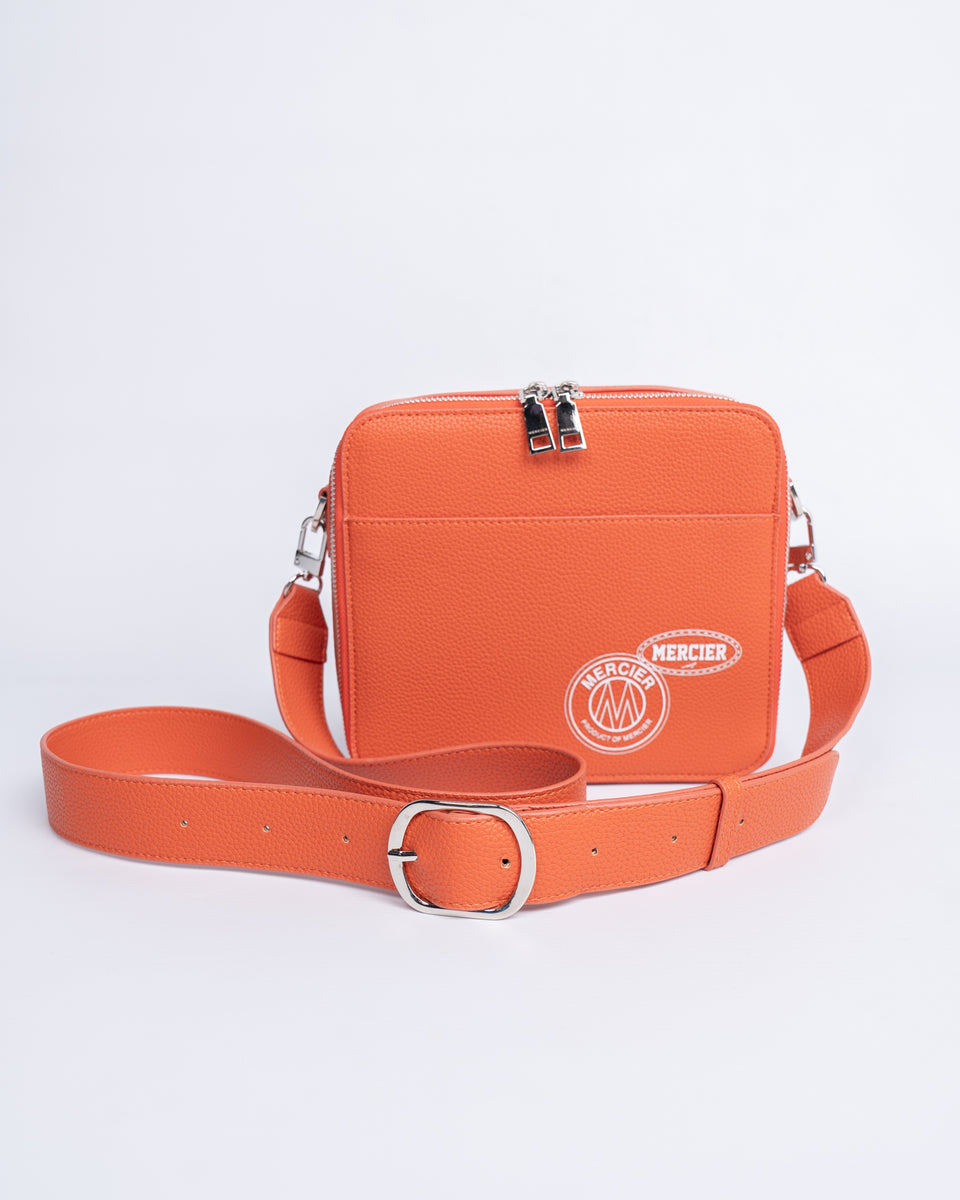 Orange messenger bag outlet