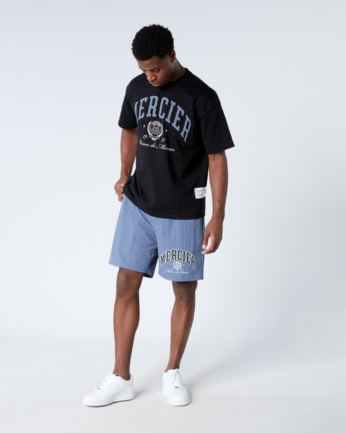 Black Maison Triple Stitch Tshirt