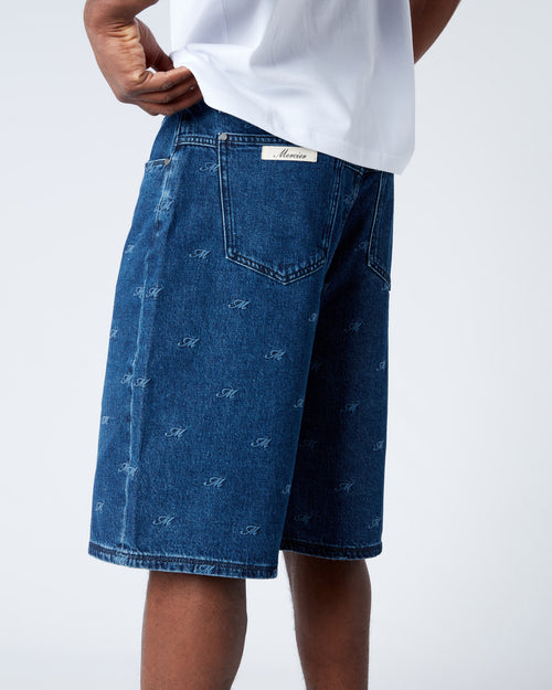 Blue Maison Logo Jorts