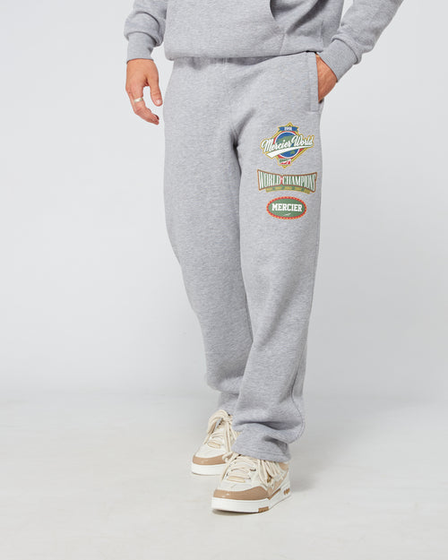 Gray Marl Mercier World Joggers