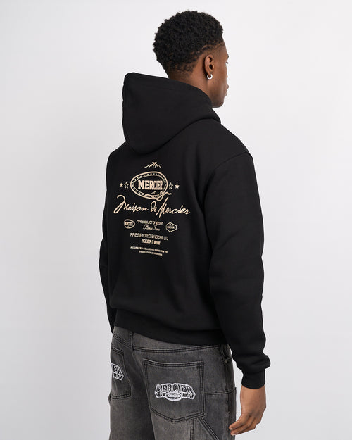 Schwarzer Mercier Round Up Hoodie