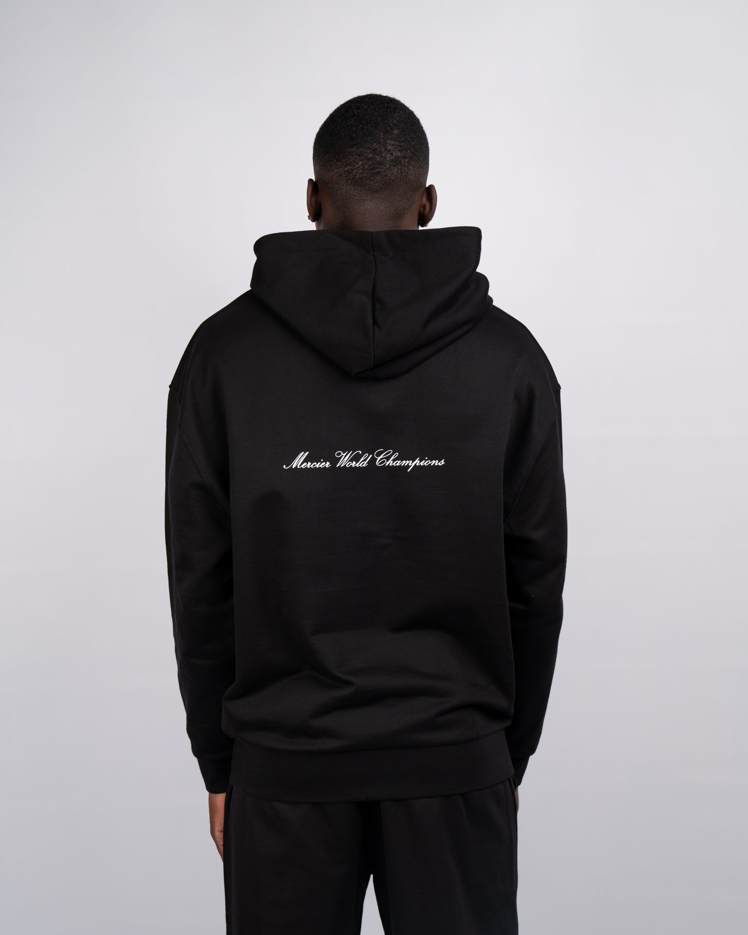 Black Mercier Champions Ring Hoodie