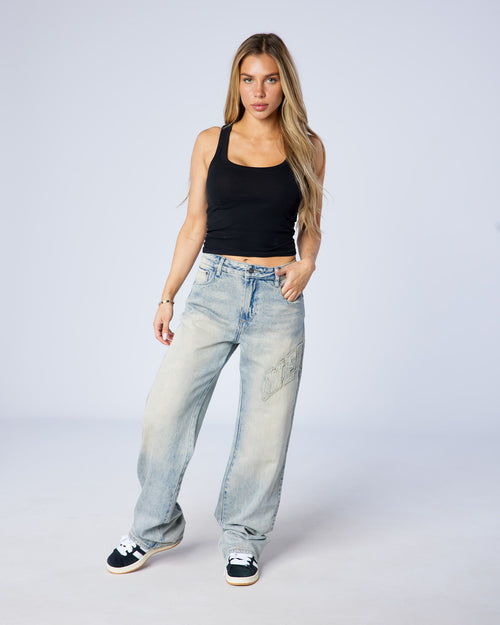 Womens Speedway Denim Jeans