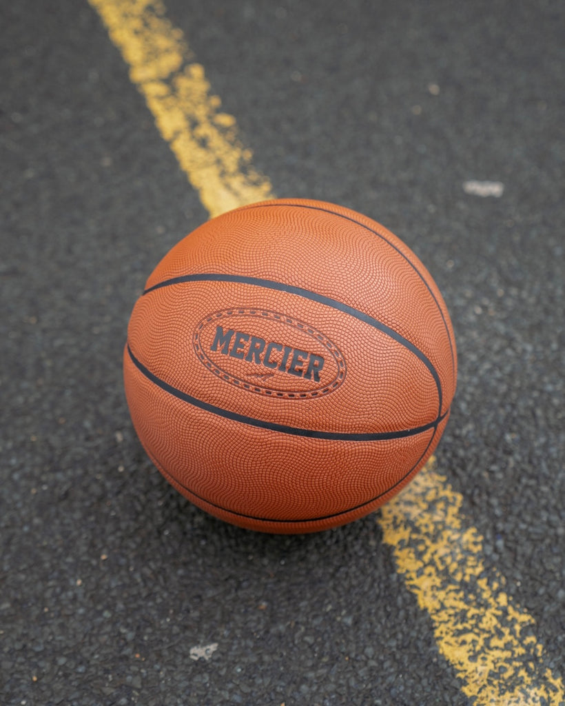 mens orange mercier basketball