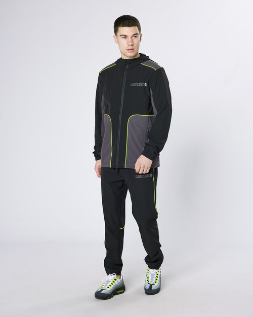 Black Neon Trail Track Pants