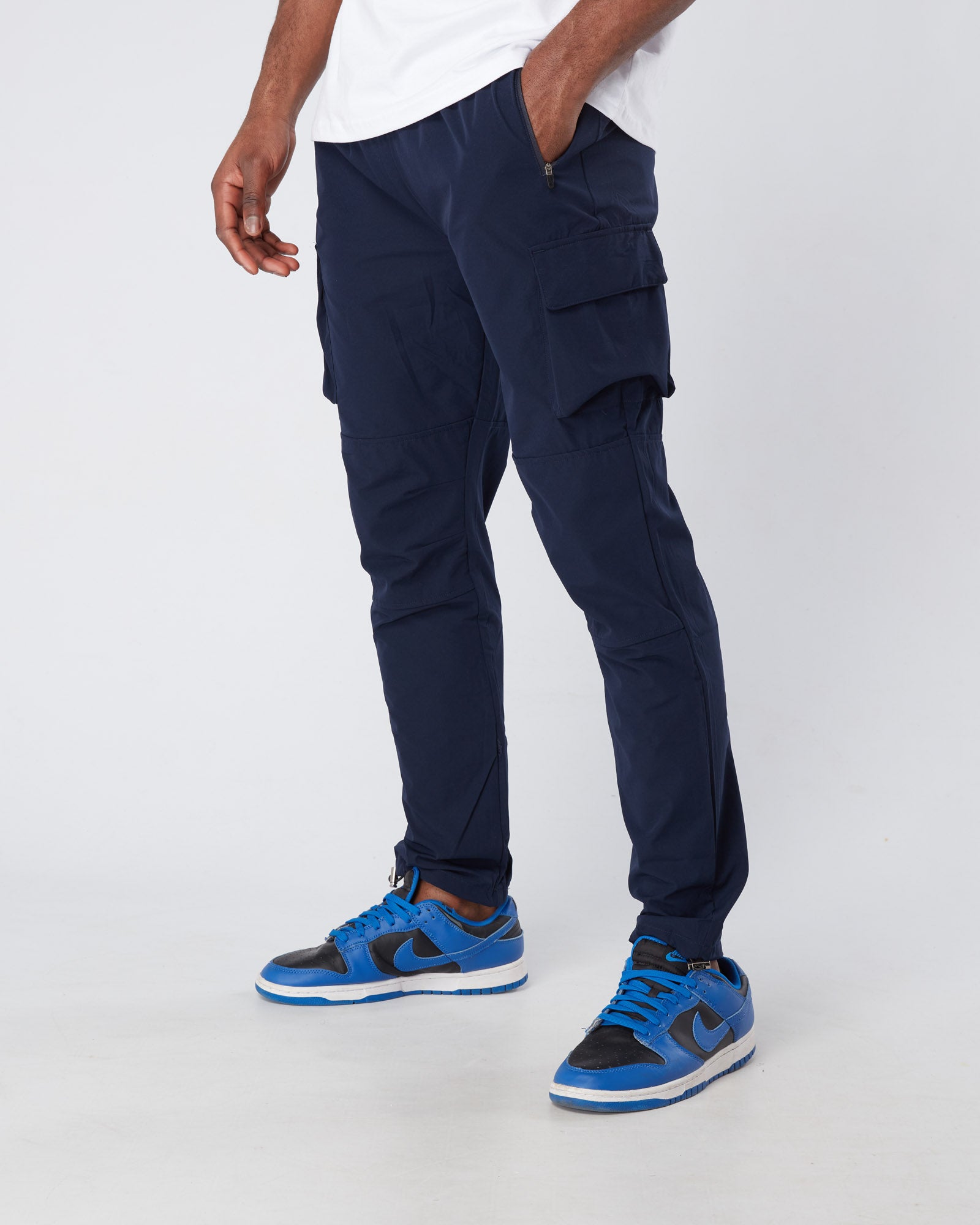 Navy Mercier Signature Cargos – MERCIER